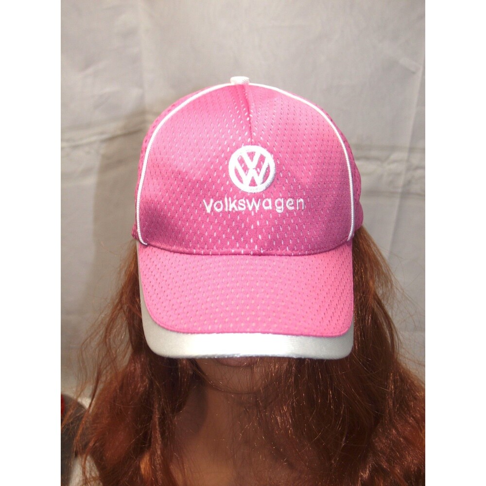 Volkswagen Pink Lightweight Baseball Cap – Rare Style – Unisex Stretch‑Fit